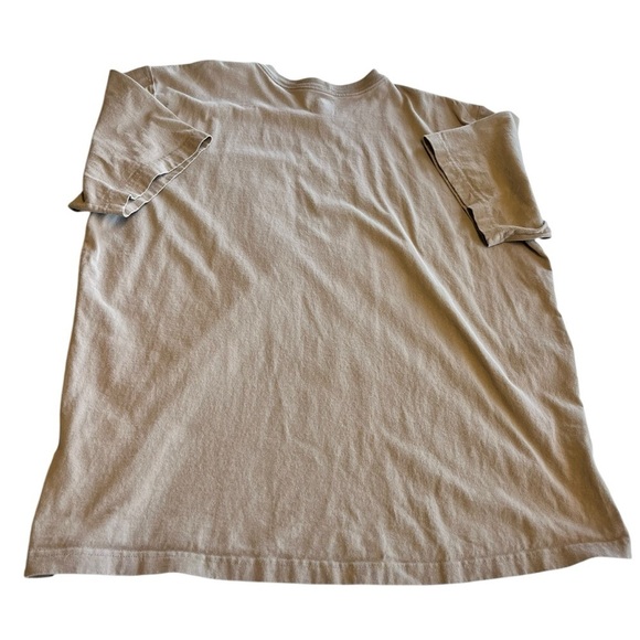 Carhartt Tan Tee Shirt XL Original Fit Short Sleeve - Picture 2 of 6